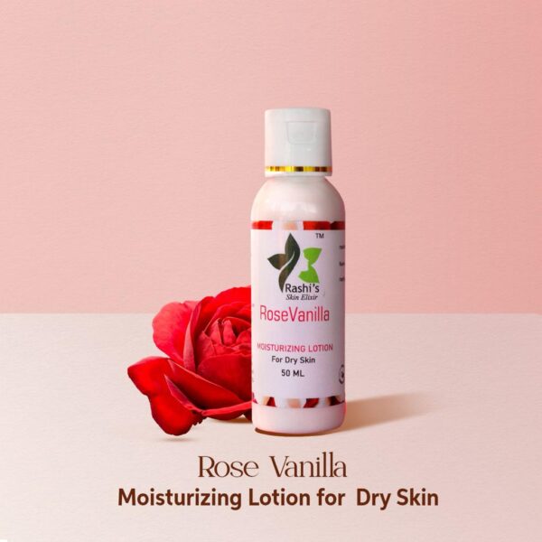 Rose Vanilla Skin Moisturizer | Best Moisturizer for Dry Skin | Natural Moisturizer