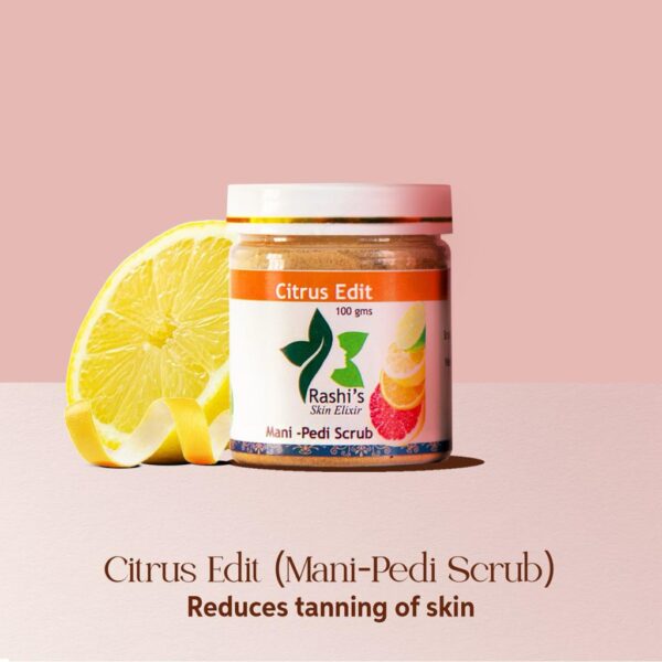 Citrus Edit Mani-Pedi Scrub | Manicure Pedicure Kit | Hydrating