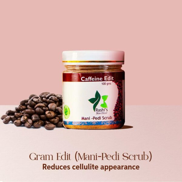 Caffeine Edit Mani-Pedi Scrub | Coffee Scrub | Skin Firming