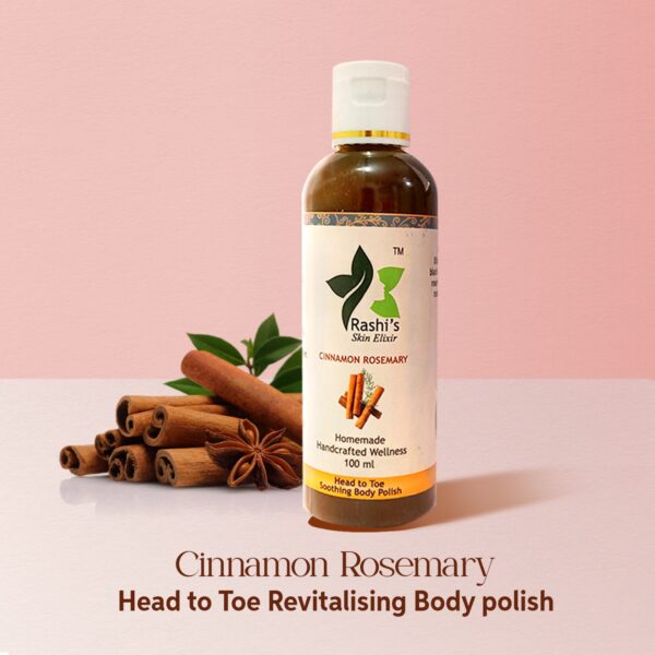 Cinnamon Rosemary Body Elixir | Soothing Body Polish