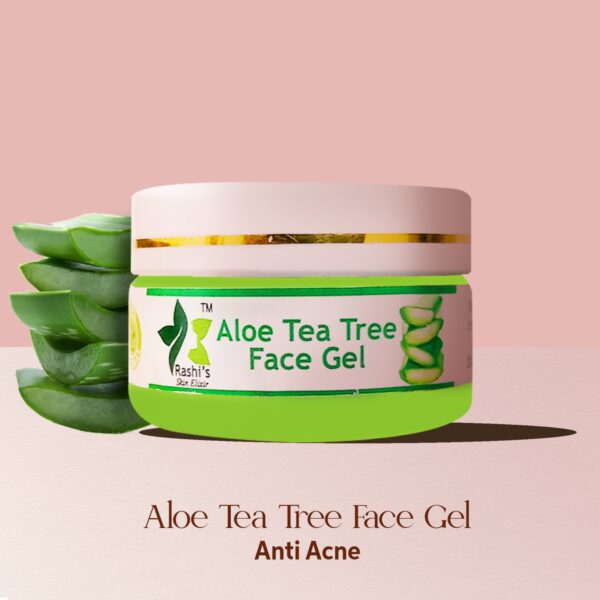 Aloe Tea Tree Face Gel - Natural Face Gels