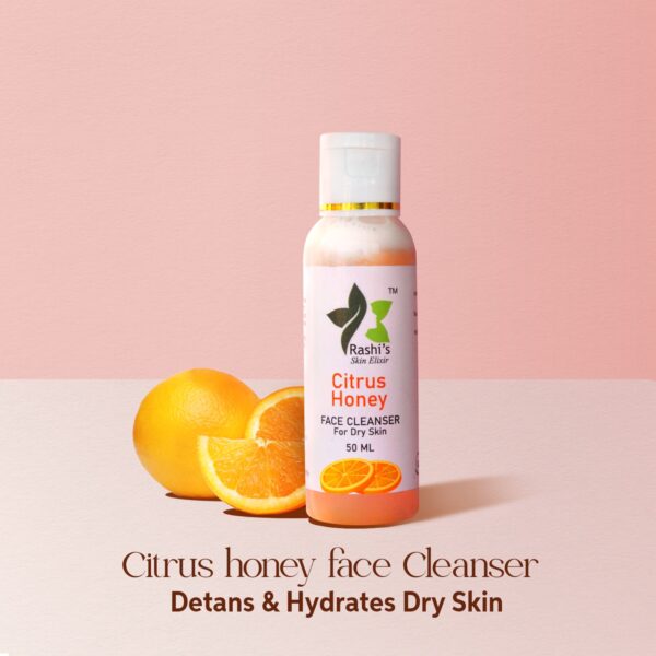 Citrus Honey Face Cleanser | Face Wash for Dry Skin | Hydrating