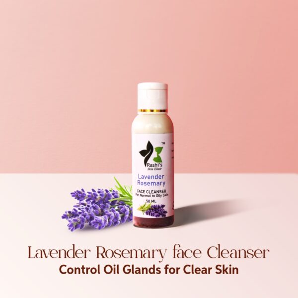 Lavender Rosemary Face Cleanser (Face Wash) - Best Organic Face Washes